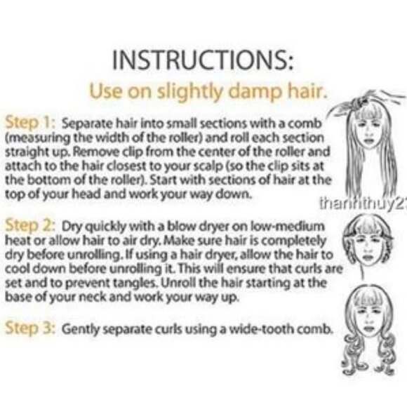 Vidal Sassoon VSP18613 Self-holding Sure Grip Rollers-Secure Hold Clip Lot of 9 - Picture 2 of 4